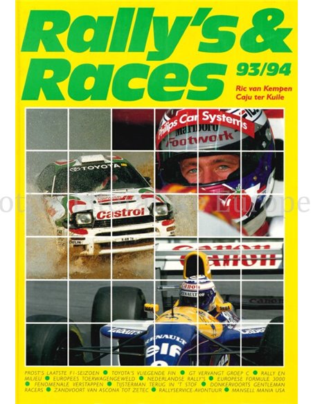 RALLY'S & RACES 93/94