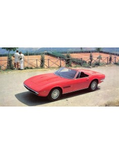 1969 MASERATI GHIBLI SPYDER BROCHURE 'SCHAARS' 2