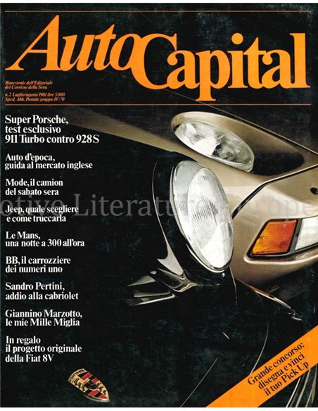1981 AUTOCAPITAL MAGAZINE 02 ITALIAN