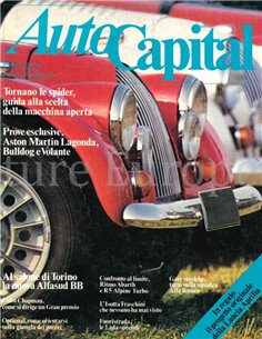 1982 AUTOCAPITAL MAGAZINE 02 ITALIAN