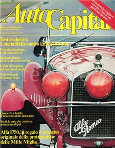 1982 AUTOCAPITAL MAGAZINE 4 ITALIENISCH