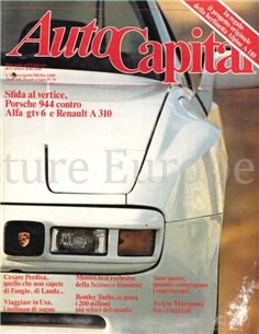1983 AUTOCAPITAL MAGAZINE 2 ITALIAANS