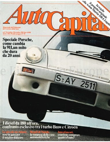 1983 AUTOCAPITAL MAGAZINE 06 ITALIAN