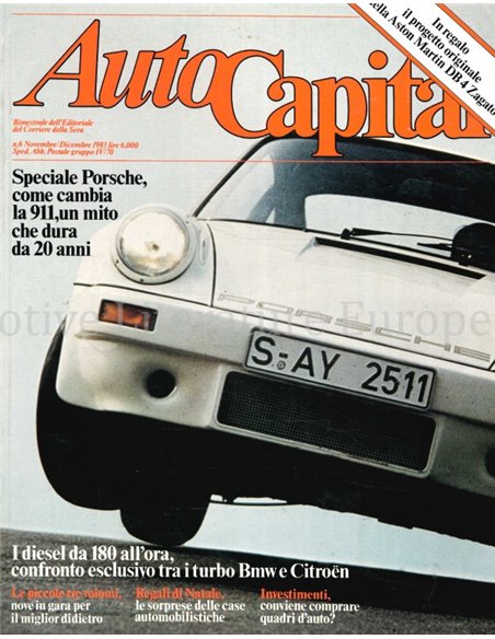 1983 AUTOCAPITAL MAGAZINE 6 ITALIAANS