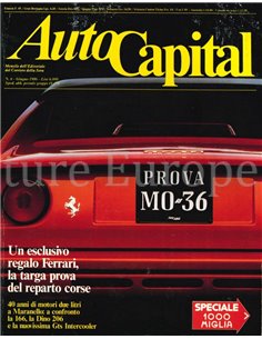 1986 AUTOCAPITAL MAGAZINE 06 ITALIAANS