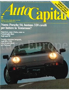 1986 AUTOCAPITAL MAGAZINE 10 ITALIAANS