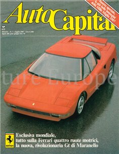1987 AUTOCAPITAL MAGAZINE 07 ITALIENISCH
