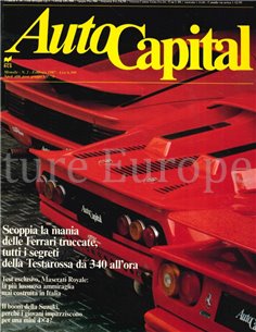 1987 AUTOCAPITAL MAGAZINE 02 ITALIAANS