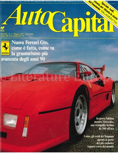 1987 AUTOCAPITAL MAGAZINE 05 ITALIENISCH