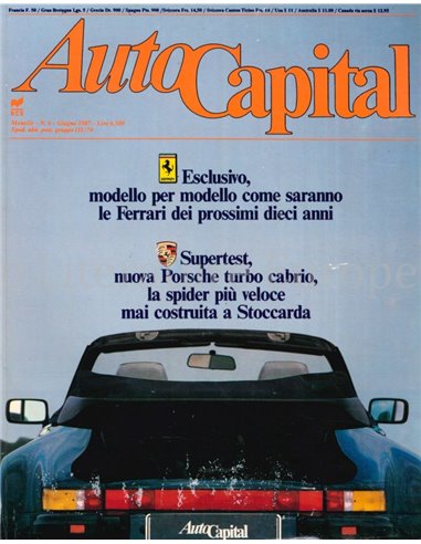 1987 AUTOCAPITAL MAGAZINE 06 ITALIAANS