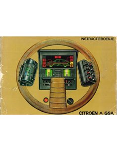 1979 CITROEN GSA INSTRUCTIEBOEKJE NEDERLANDS