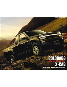 2004 CHEVROLET COLORADO COMMONRAIL X-CAB BROCHURE THAIS
