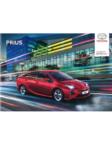 2016 TOYOTA PRIUS BROCHURE NEDERLANDS