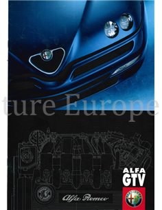 1998 ALFA ROMEO GTV BROCHURE ITALIAN