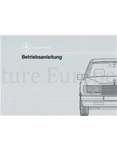 1991 MERCEDES BENZ E KLASSE DIESEL BETRIEBSANLEITUNG DEUTSCH