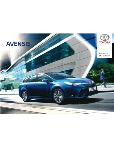 2015 TOYOTA AVENSIS BROCHURE NEDERLANDS