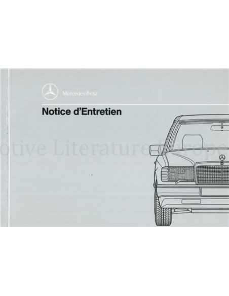 1992 MERCEDES BENZ E CLASS OWNERS MANUAL FRENCH