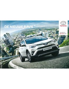 2016 TOYOTA RAV 4 BROCHURE DUTCH