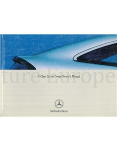 2002 MERCEDES BENZ C KLASSE SPORTS COUPÉ BETRIEBSANLEITUNG ENGLISCH