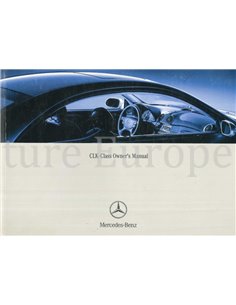 2003 MERCEDES BENZ CLK KLASSE BETRIEBSANLEITUNG ENGLISCH
