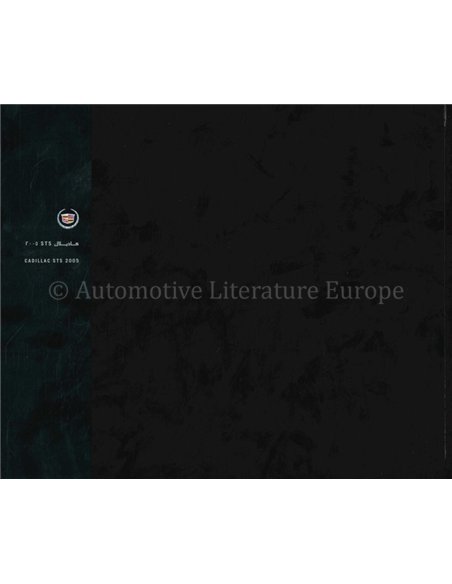 2005 CADILLAC STS BROCHURE ARABIC