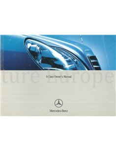 2003 MERCEDES BENZ S CLASS OWNERS MANUAL ENGLISH