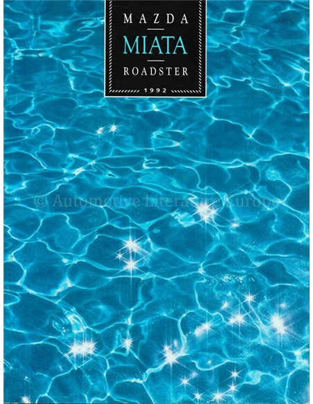 1992 MAZDA MX-5 BROCHURE ENGLISH