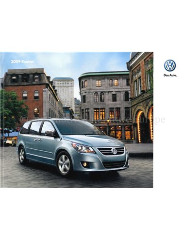 2009 VOLKSWAGEN ROUTAN BROCHURE ENGELS