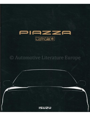1992 ISUZU PIAZZA BROCHURE JAPANESE