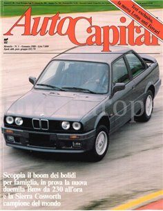 1988 AUTOCAPITAL MAGAZINE 01 ITALIAANS