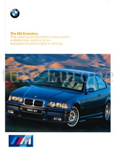 1997 BMW M3 RANGE BROCHURE ENGLISH