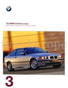 1997 BMW 3 SERIES COUPE BROCHURE ENGLISH