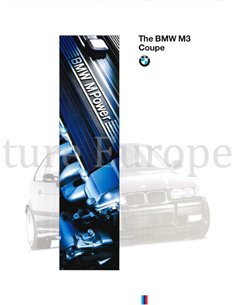 1994 BMW M3 COIUPE BROCHURE ENGLISH (US)