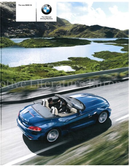 2009 BMW Z4 ROADSTER & COUPÉ PROSPEKT ENGLISCH