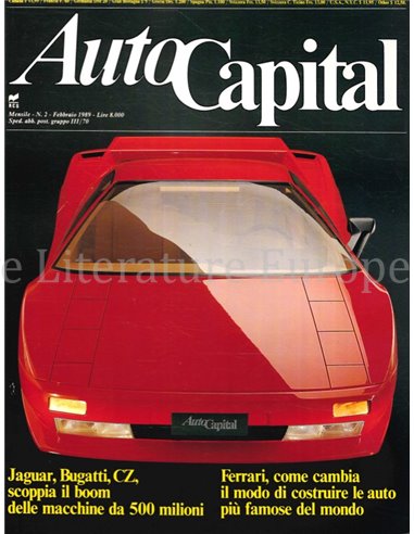 1989 AUTOCAPITAL MAGAZINE 02 ITALIAANS