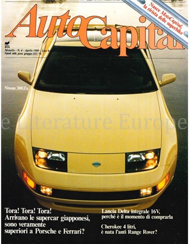 1989 AUTOCAPITAL MAGAZINE 04 ITALIAN
