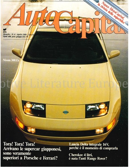 1989 AUTOCAPITAL MAGAZINE 04 ITALIAANS