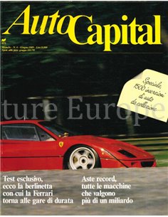 1989 AUTOCAPITAL MAGAZINE 06 ITALIENISCH