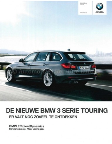 2012 BMW 3 SERIES TOURING BROCHURE DUTCH