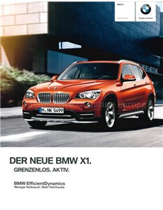 2014 BMW X1 BROCHURE GERMAN