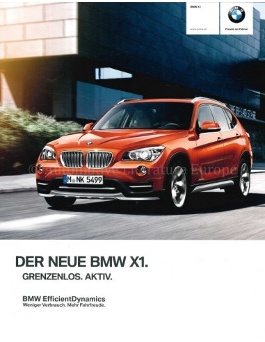2014 BMW X1 BROCHURE GERMAN