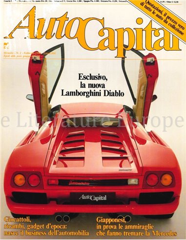 1990 AUTOCAPITAL MAGAZINE 02 ITALIENISCH