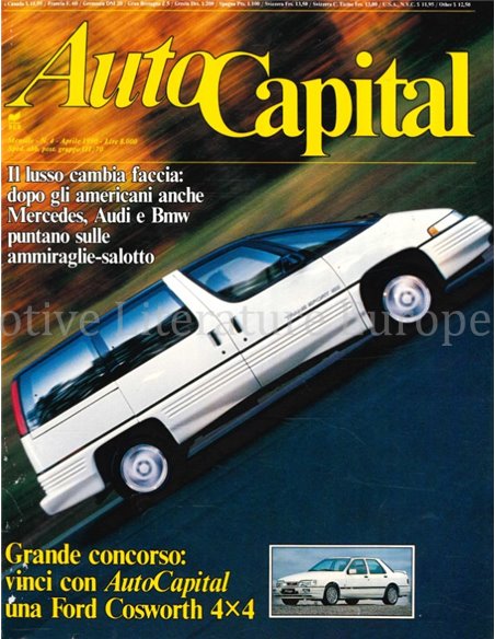 1990 AUTOCAPITAL MAGAZINE 04 ITALIENISCH