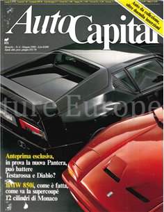 1990 AUTOCAPITAL MAGAZINE 06 ITALIENISCH