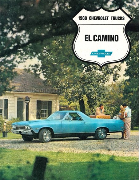1968 CHEVROLET EL CAMINO BROCHURE ENGELS