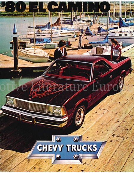 1980 CHEVROLET EL CAMINO BROCHURE ENGELS