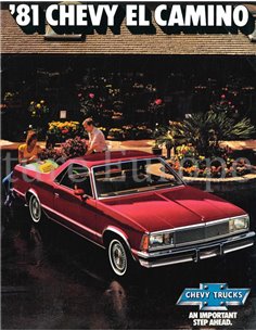 1980 CHEVROLET EL CAMINO BROCHURE ENGELS