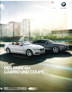 2015 BMW 4 SERIE BROCHURE DUITS