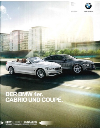 2015 BMW 4ER COUPE | CABRIO PROSPEKT DEUTSCH