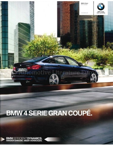 2015 BMW 4 SERIES GRAN COUPÉ BROCHURE DUTCH
